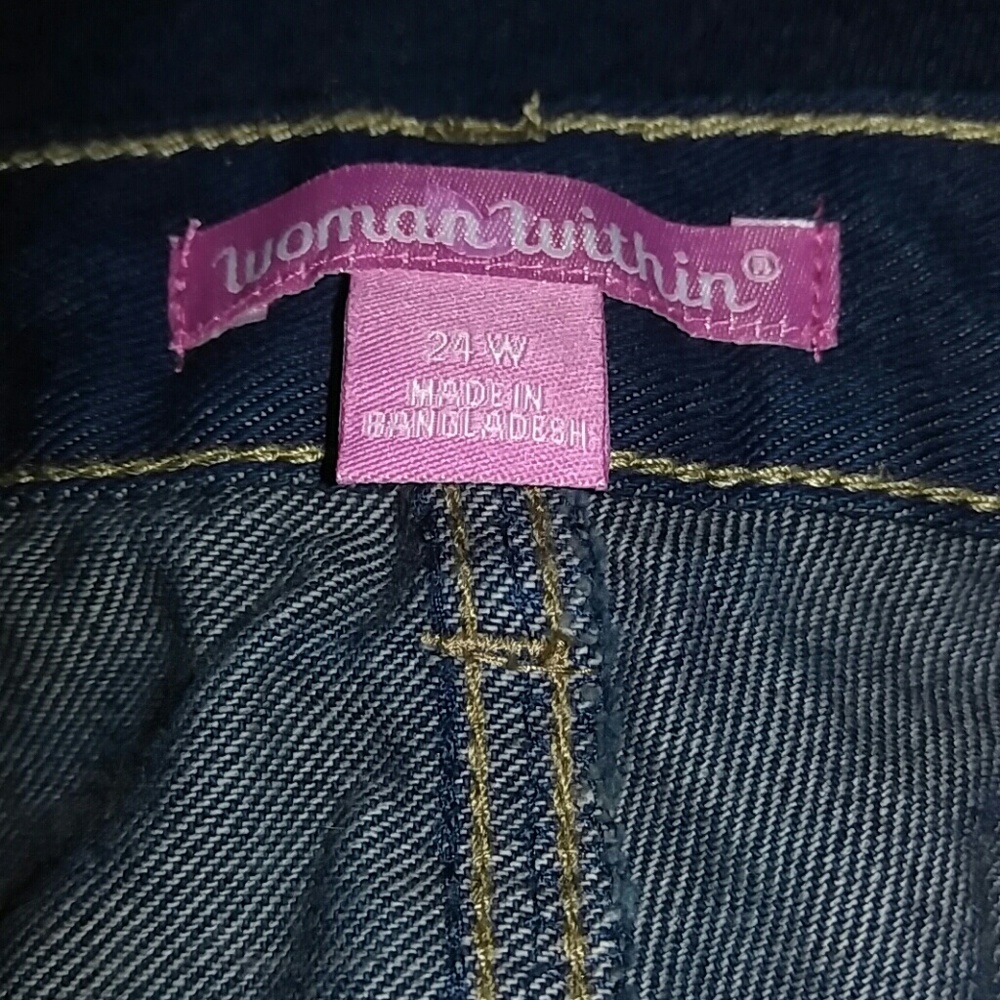 Brand new never worn size 24 W jeans